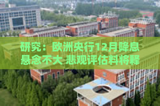 研究：欧洲央行12月降息悬念不大 悲观评估料将释放鸽派基调