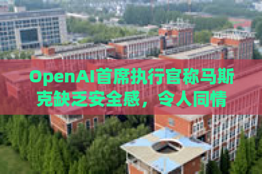 OpenAI首席执行官称马斯克缺乏安全感，令人同情