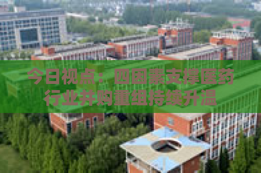 今日视点：四因素支撑医药行业并购重组持续升温