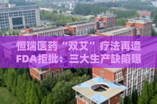 恒瑞医药“双艾”疗法再遭FDA拒批：三大生产缺陷曝光，国际化突围遇阻