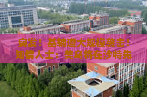 突发！基辅遭大规模袭击！知情人士：美乌将在沙特先谈！俄军：在库尔斯克一线打击乌军