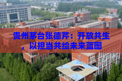 贵州茅台张德芹：开放共生，以担当共绘未来蓝图