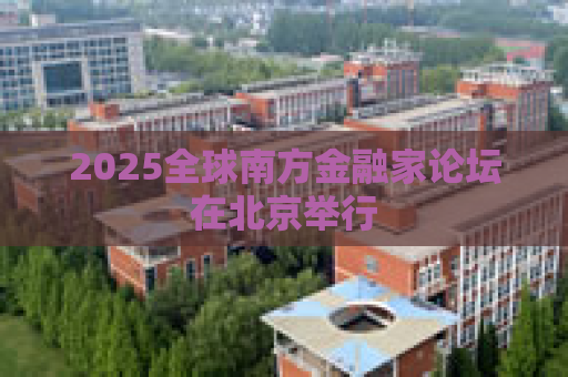 2025全球南方金融家论坛在北京举行