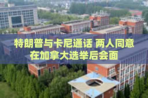 特朗普与卡尼通话 两人同意在加拿大选举后会面