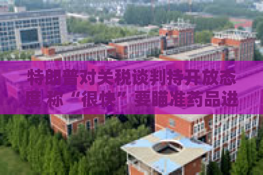 特朗普对关税谈判持开放态度 称“很快”要瞄准药品进口