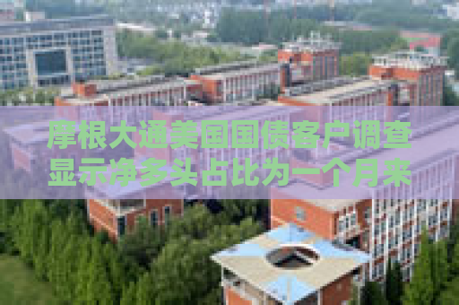 摩根大通美国国债客户调查显示净多头占比为一个月来最大