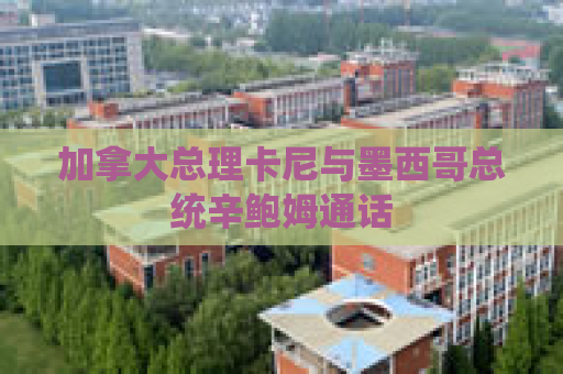 加拿大总理卡尼与墨西哥总统辛鲍姆通话