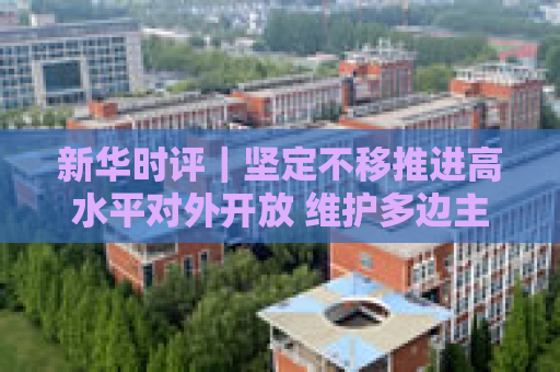 新华时评｜坚定不移推进高水平对外开放 维护多边主义 促进开放合作