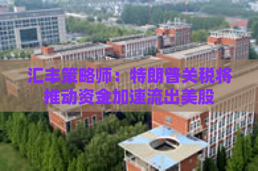汇丰策略师：特朗普关税将推动资金加速流出美股