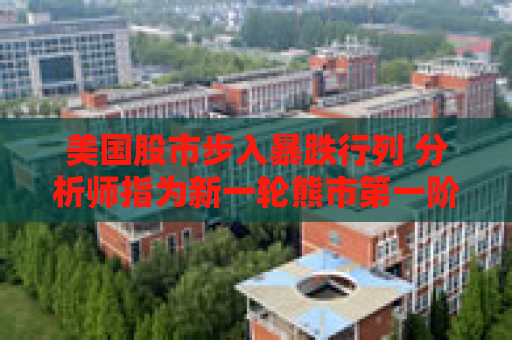 美国股市步入暴跌行列 分析师指为新一轮熊市第一阶段