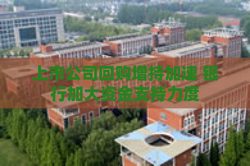 上市公司回购增持加速 银行加大资金支持力度