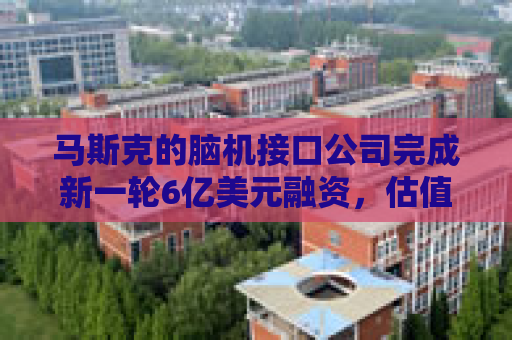 马斯克的脑机接口公司完成新一轮6亿美元融资，估值达90亿美元