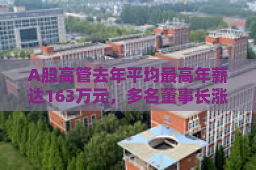 A股高管去年平均最高年薪达163万元，多名董事长涨薪超500万