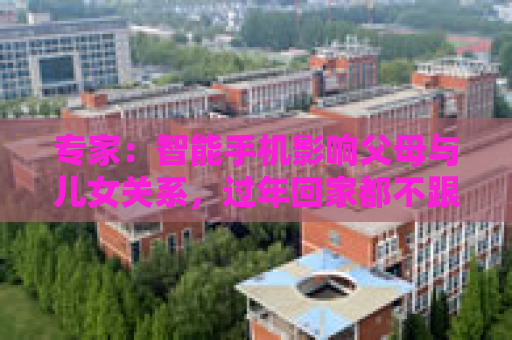 专家：智能手机影响父母与儿女关系，过年回家都不跟爹妈说话