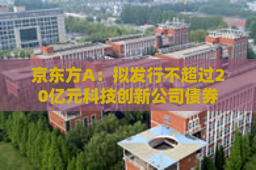 京东方A：拟发行不超过20亿元科技创新公司债券