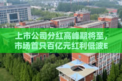 上市公司分红高峰期将至，市场首只百亿元红利低波ETF（512890）交投活跃，近三周累计吸金近11亿元