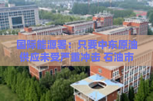 国际能源署：只要中东原油供应未受严重冲击 石油市场今年料供应充足