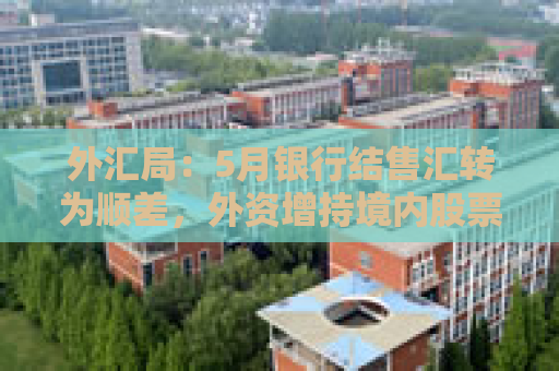 外汇局：5月银行结售汇转为顺差，外资增持境内股票较上月进一步增加
