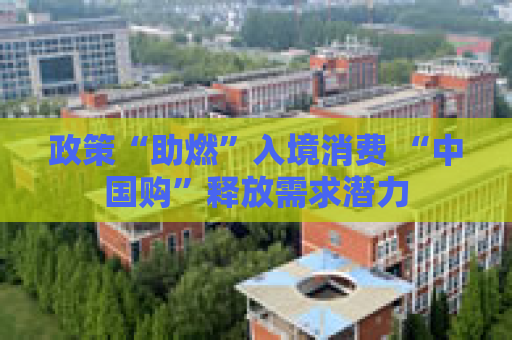 政策“助燃”入境消费 “中国购”释放需求潜力
