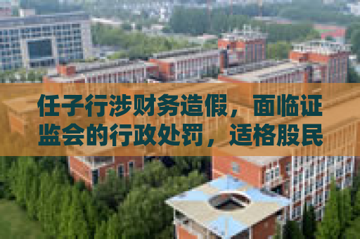 任子行涉财务造假，面临证监会的行政处罚，适格股民可索赔！