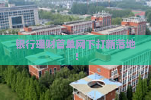 银行理财首单网下打新落地！