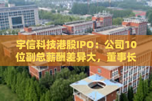宇信科技港股IPO：公司10位副总薪酬差异大，董事长妻子吴红年薪349万，郑春年薪74万，吴红是郑春的4.7倍