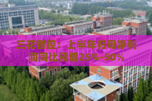 三花智控：上半年归母净利润同比预增25%-50%
