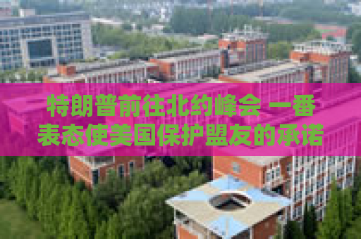 特朗普前往北约峰会 一番表态使美国保护盟友的承诺面临疑问