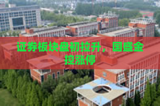 证券板块盘初拉升，国盛金控涨停