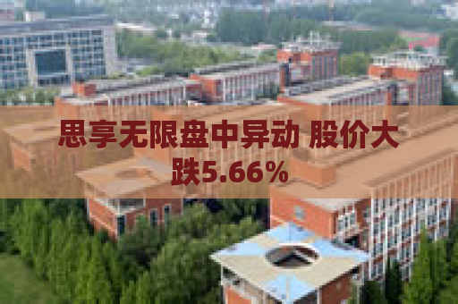 思享无限盘中异动 股价大跌5.66%