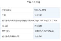 中国移动发布“宁夏联盛时代科贸有限公司负面行为处理结果公告”，后者曾被列入欠税公告名单