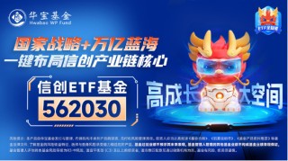 金融信创+AI应用双催化，信创ETF基金（562030）猛拉3.24%！赢时胜、拓尔思20CM涨停，超百亿主力资金狂涌