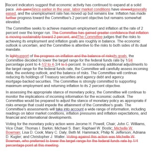 暗示不排除12月暂停？美联储如期降息25基点，但删除对通胀达标更有信心说辞