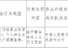 长汀县农村信用合作联社被罚1.5万元：违反支付结算业务管理规定