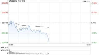 午评：创指半日跌超1% PEEK材料概念爆发