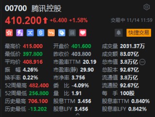 午评：港股恒指跌0.88% 恒生科指跌1.43%数字货币概念股逆势走高