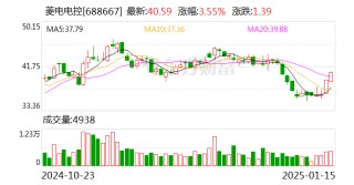 菱电电控：拟发行股份及支付现金购买江苏奥易克斯98.43%股份 股票复牌
