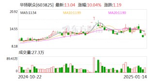 华扬联众：公司及实控人苏同因涉嫌信息披露违法违规被证监会立案