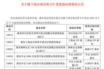 同名基金选择困难症？大厂ETF纷纷“改名换姓”