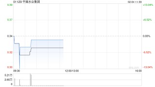 中国水业集团2月3日发行2.87亿股供股股份