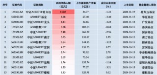 新一批ETF“后来居上”：易方达中证A500ETF、华夏A500ETF基金、广发中证A500ETF龙头“霸榜”净流入额前三