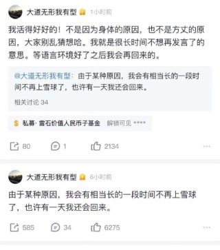 段永平辟谣退出雪球原因：不是身体原因，等语言环境好了会再回来