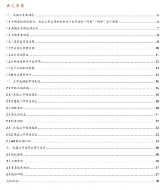 【招商证券林喜鹏】并购重组新规出台，央企上市公司加速新兴产业布局和“两非”“两资”资产剥离