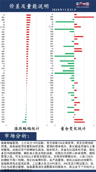 中天策略:11月21日市场分析