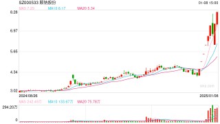 顺钠股份走出9天8板 算力布局成焦点