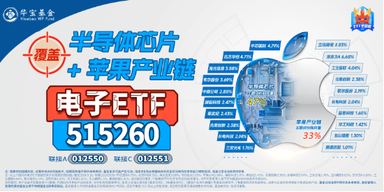 集齐点燃半导体的三大火焰？半导体个股逆市收红，电子ETF（515260）场内频现溢价，或有资金逢跌进场埋伏！  第2张