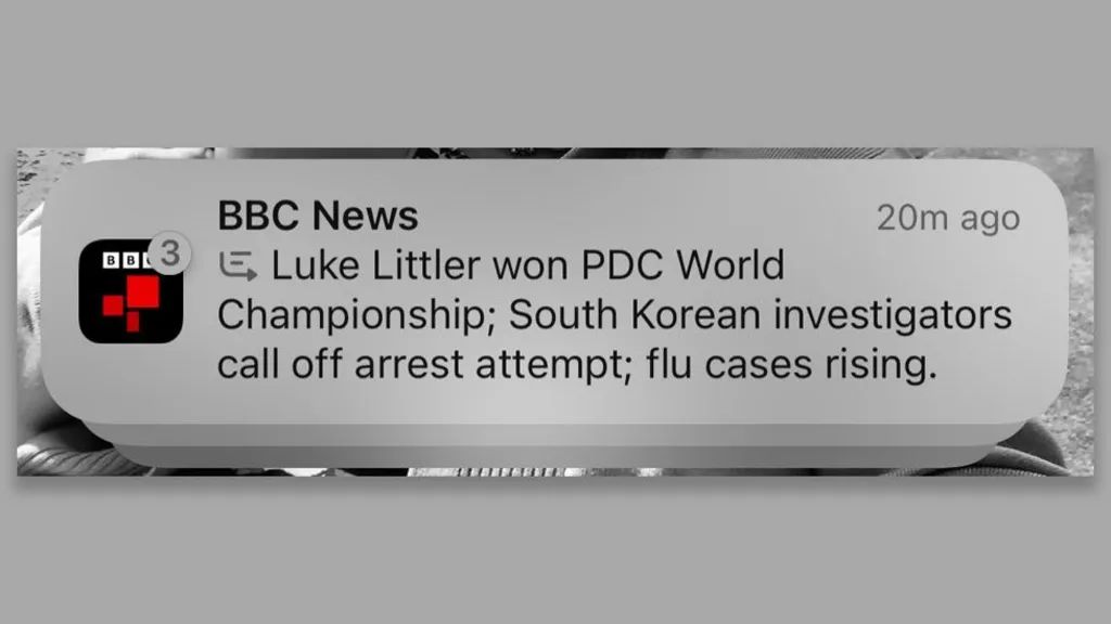 苹果AI通知摘要又出错，BBC怒斥误导用户  第1张