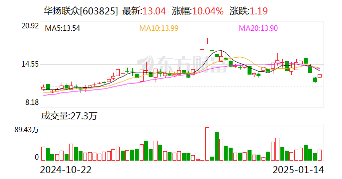 华扬联众：公司及实控人苏同因涉嫌信息披露违法违规被证监会立案  第1张