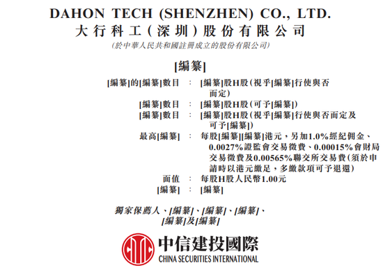 大行DAHON，全球最大的折叠自行车公司，递交招股书，中信建投国际独家保荐  第1张