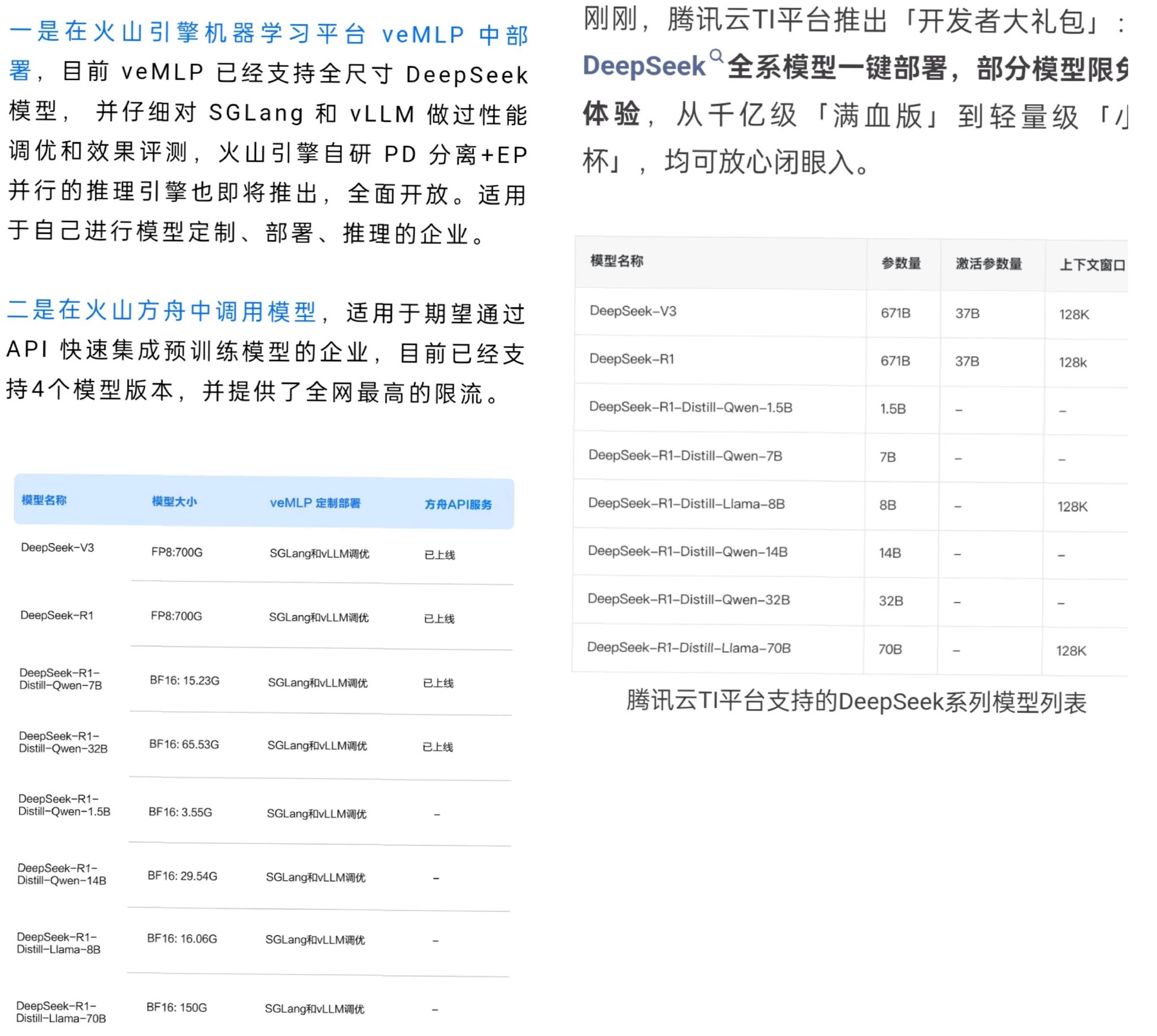 DeepSeek持续火爆，多个云平台上线相关模型“抢食”算力需求  第1张